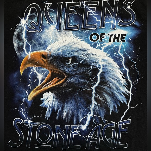 Queen of Stone Age Graphics Tee Shirts (M) - Picture 3 of 5